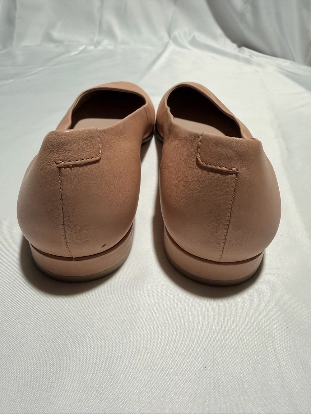 ECCO Anine Leather Ballerina - Blush Pink - Picture 6 of 9